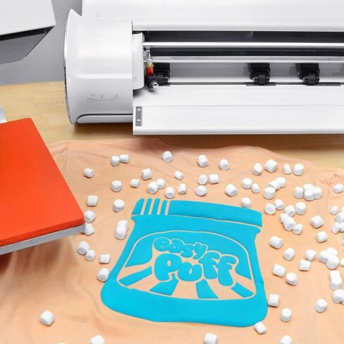 Siser Easy Puff HTV مقاس 11.8 بوصة × 5 قدم - فينيل منتفخ لنقل الحرارة (أسود) - متوافق مع قواطع Siser وCricut وSilhouette - معتمد من قانون تحسين سلامة المنتجات الاستهلاكية in Saudi Arabia