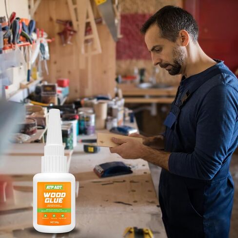 30g Wood Glue - Instantly Strong Adhesive for Bonding Wood, Oak, Furniture, Crafts & More - Ideal for Woodworking & DIY Projects in Saudi Arabia