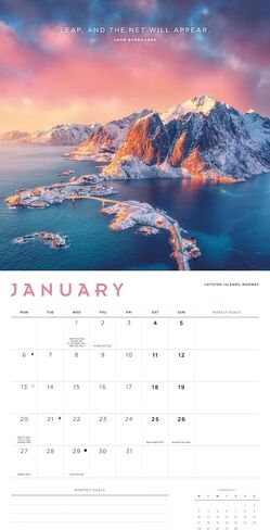 2025 Motivation Wall calendar: Plastic Free Packaging in Saudi Arabia