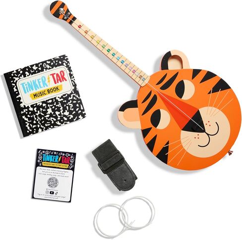 Flame Electric Guitar - The Easiest Way to Start and Learn Guitar - 1 Stringed Toy Instrument for Kids Perfect Intro to Music for Young Kids Ages 3 and up - from Buffalo Games in Saudi Arabia