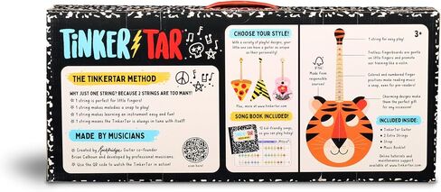 Flame Electric Guitar - The Easiest Way to Start and Learn Guitar - 1 Stringed Toy Instrument for Kids Perfect Intro to Music for Young Kids Ages 3 and up - from Buffalo Games in Saudi Arabia