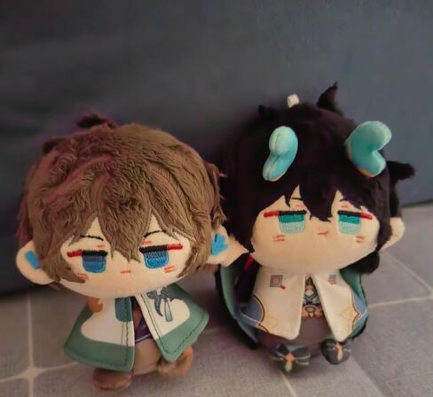 Anime Kafka Bailu Blade Dan Heng Jing Yuan Plush Doll Kawaii Merch Soft Adorable Plush Doll Pendant Gifts(Kafka) in Kuwait
