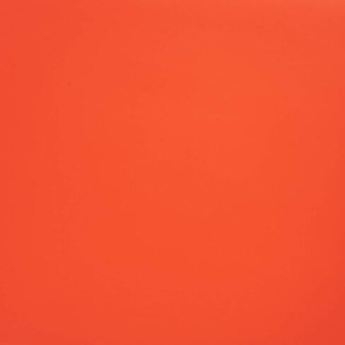 Craftables Orange Reflective Iron On Heat Transfer Vinyl 5 Sheets | Metallic, Reflective Finish - Great for Safety in Saudi Arabia