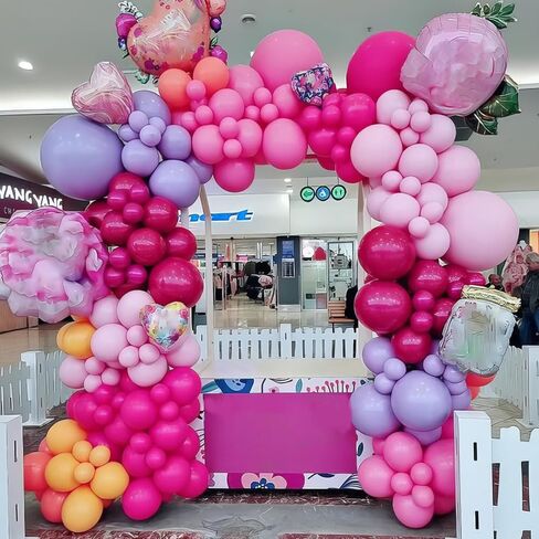 Pink Blue Purple Balloons, Pink and Purple Balloons, Teal Blue Hot Pink Metallic Purple Balloons Gold Confetti Balloons for Gilrs Birthday Baby Shower Party Wedding Bridal Shower Decorations in Saudi Arabia