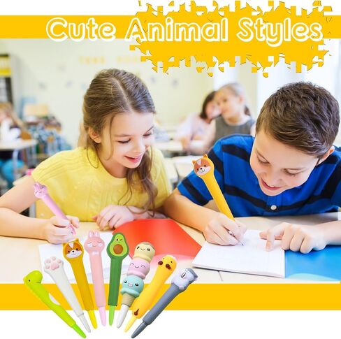 Kawaii Pens Cute Fun Squishy Gel Ink Pens for Girls Stationary Cool Pens Gifts for Tweens Girls Christmas Stocking Fillers Party Favor 8 Pcs in Saudi Arabia