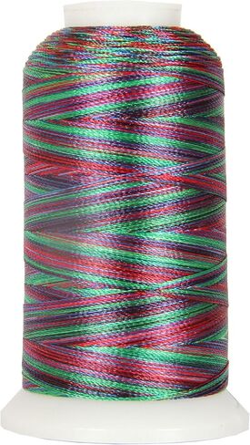Variegated Polyester Embroidery Thread by Threadart - 40wt - 1000m - 25 Colors Available - No. 17 - Teal Ocean in Kuwait
