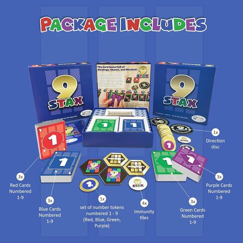 Card Game – Family-Friendly Card Game – Fun for Kids, Teens & Adults – Ideal for 2-4 Players – for Game Night, Family Night, Parties! (Base Game)…… in Saudi Arabia
