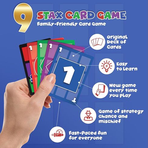 Card Game – Family-Friendly Card Game – Fun for Kids, Teens & Adults – Ideal for 2-4 Players – for Game Night, Family Night, Parties! (Base Game)…… in Saudi Arabia