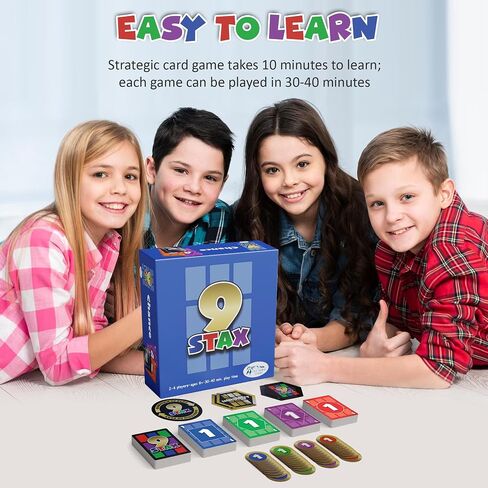 Card Game – Family-Friendly Card Game – Fun for Kids, Teens & Adults – Ideal for 2-4 Players – for Game Night, Family Night, Parties! (Base Game)…… in Saudi Arabia