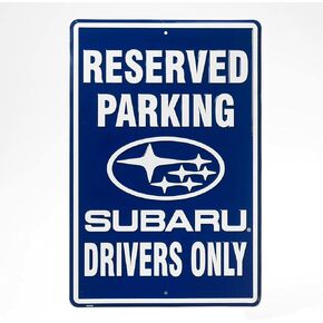 Subaru Genuine Reserved Sign