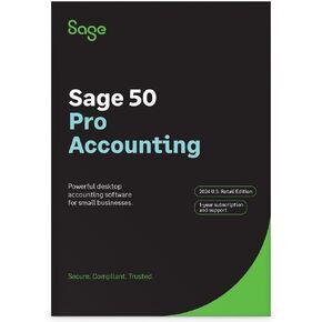 SAGE 50 PRO ACCOUNTING 2024 U.S. 1-USER 1-YEAR SUBSCRIPTION in Saudi Arabia