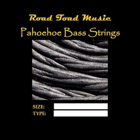 Road Toad Pahoehoe U•BASS Strings (RT-BASS-4)