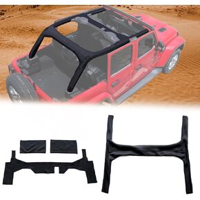 for Jeep Wrangler Roll Bar Cover Protectors for Jeep Wrangler JL 2018-2023 4 Door Accessories,Roll Cage Cover Scratches Protector Prevent Scratching,4PCS