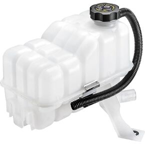 BDFHYK Engine Coolant Expansion Reservoir Overflow Tank Compatible with Chevrolet Avalanche Tahoe Silverado Cadillac Escalade ESV Hummer H2 GMC Yukon XL Sierra 1500 2500 3500 Classic Replace 603-102