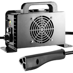 1500 واط شاحن بطارية ليثيوم 48V20A 58.4 فولت 20AMP ​​16S LiFePo4 3-Pin الثلاثي التوصيل EZGO RXV & TXT عربات الغولف in Kuwait