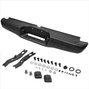 labwork Rear Steel Bumper Assembly Kit Replacement for Toyota Tacoma Truck 1995-2004 Black TO1102214 95-04 2283598201