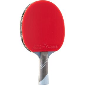 JOOLA Omega Speed - Table Tennis Racket for Advanced Training with Flared Handle - Tournament Level Ping Pong Paddle with Vizon Table Tennis Rubber- Designed for Speed