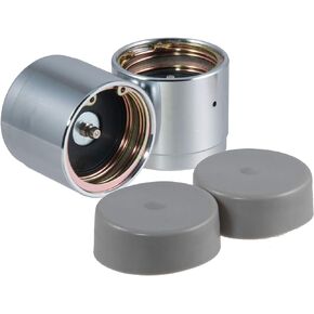 CURT 22232 2.32-Inch Trailer Wheel Bearing Protectors and Dust Covers, 2-Pack
