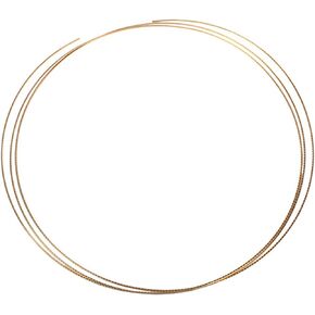 BQLZR Guitar Fret Wire 1.5mm Brass Material, Electric Guitar Bass Guitar Fingerboard Replacement, 8ft Golden Brass Fretwire For Mandolin Banjo Box Guitar