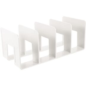 STOBOK Bookends Books Purse Holder File Folder Book Shelves Multi-Function Bookend Book Ends Decorative Office Table Bookend Book Holders for Shelves Book Stand Desk Organizer Acrylic