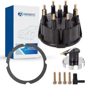 Distributor Cap Kit Compatible with Mercruiser 5.0, 5.7, 7.4, 8.2 V8 Engines