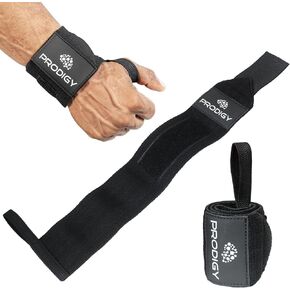 Premium Weightlifting Wrist Wraps 18" Professional Grade Wrist Support with Heavy Duty Thumb Loop - Top Wraps for Working Out, Strength Training, Bodybuilding.