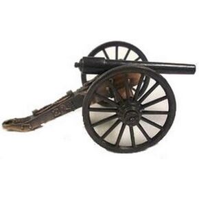 Miniature 1857 Napoleon Civil War Cannon w/ Black Parrott Ba in Saudi Arabia