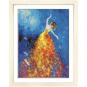 Betionol Diamond Painting Frames, Display 12x16in/30x40cm Diamond Painting Pictures or Photos, Black Natural Solid Wood Picture Frame with Acrylic Protection Glass, Back Mat And Hanging Kit