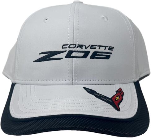قبعة C8 Z06 Corvette من ألياف الكربون - قبعة مميزة بعلم الجيل التالي - مرخصة رسميًا من GM in Saudi Arabia