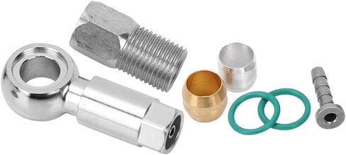 Qiilu Shimano طقم خرطوم الفرامل شيمانو بانجو بولت النحاس الزيتون خرطوم محول تركيبات الدراجة sories مجموعة للدراجات Bh90 in Saudi Arabia