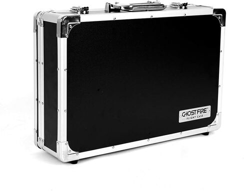 حافظة دواسات Ghost Fire Guitar متعددة التأثيرات مقاس 27.5x11.6x4.2in، مع شريط تثبيت بدواسة، ألومنيوم قوي القفل، سلسلة T T-EC14 in Saudi Arabia