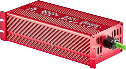 48 فولت 15 أمبير من الألومنيوم، شاحن بطارية عربة الجولف، متوافق مع قابس مستدير 3 دبوس، يشحن بطارية ClubCar DS/عربات الجولف السابقة in Kuwait