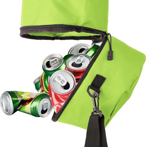 حقيبة سلة مهملات القارب - نسيج أكسفورد شبكي متين 600D، سحاب سفلي، وقابل للغسل - مثالية للقوارب، قوارب الكاياك، المعسكرات، المركبات الترفيهية، والمزيد (أزرق) in Kuwait