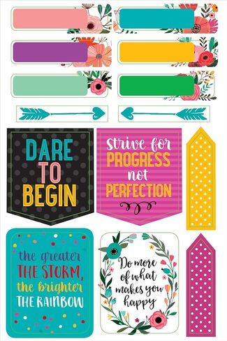 Essentials Planner Stickers -- Wake Up Kick Ass Repeat (Set of 150 Stickers) in Saudi Arabia
