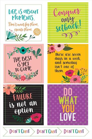 Essentials Planner Stickers -- Wake Up Kick Ass Repeat (Set of 150 Stickers) in Saudi Arabia