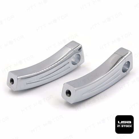 HTTMT- XH6014-003-22- رافعات سحب مقود الدراجة النارية باللون الأسود متوافقة مع الدراجات العالمية (شريط 7/8 بوصة) in Saudi Arabia