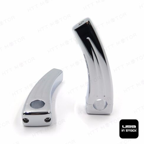 HTTMT- XH6014-003-22- رافعات سحب مقود الدراجة النارية باللون الأسود متوافقة مع الدراجات العالمية (شريط 7/8 بوصة) in Saudi Arabia
