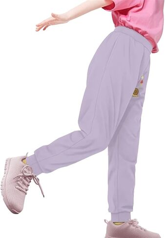 Ystardream Joggers Pants بنطال رياضي برسومات مرحة للجنسين، بنطال رياضي كاجوال in Saudi Arabia