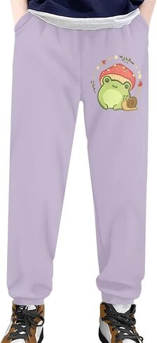 Ystardream Joggers Pants بنطال رياضي برسومات مرحة للجنسين، بنطال رياضي كاجوال in Saudi Arabia