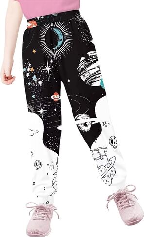 Ystardream Joggers Pants بنطال رياضي برسومات مرحة للجنسين، بنطال رياضي كاجوال in Saudi Arabia