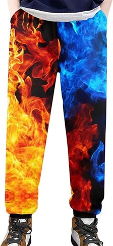 Ystardream Joggers Pants بنطال رياضي برسومات مرحة للجنسين، بنطال رياضي كاجوال in Kuwait