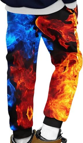 Ystardream Joggers Pants بنطال رياضي برسومات مرحة للجنسين، بنطال رياضي كاجوال in Kuwait