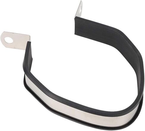 شماعة دراجة نارية، مشبك دراجة نارية من الفولاذ المقاوم للصدأ، مشبك حزام أنبوبي للدراجات النارية سداسي كاتم صوت أنبوب كاتم صوت حامل حامل (اللون الأساسي) in Kuwait