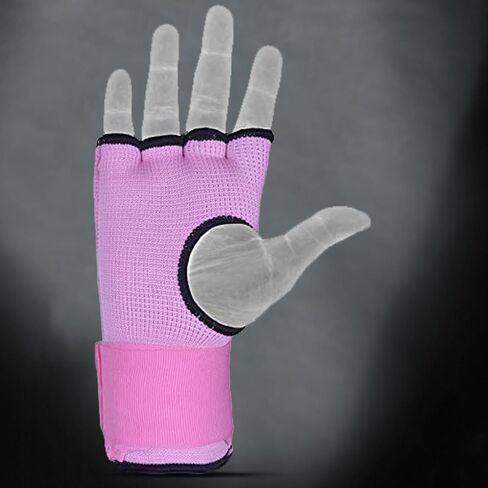 DEFY Gel Padded Premium Inner Gloves with Hand Wraps MMA Muay Thai Boxing Training Fight PAIR in Saudi Arabia