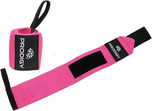 Premium Weightlifting Wrist Wraps 18" Professional Grade Wrist Support with Heavy Duty Thumb Loop - Top Wraps for Working Out, Strength Training, Bodybuilding. in Saudi Arabia