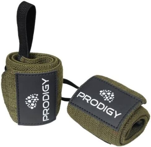 Premium Weightlifting Wrist Wraps 18" Professional Grade Wrist Support with Heavy Duty Thumb Loop - Top Wraps for Working Out, Strength Training, Bodybuilding. in Saudi Arabia