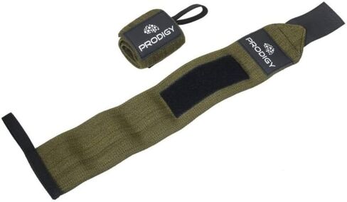 Premium Weightlifting Wrist Wraps 18" Professional Grade Wrist Support with Heavy Duty Thumb Loop - Top Wraps for Working Out, Strength Training, Bodybuilding. in Saudi Arabia