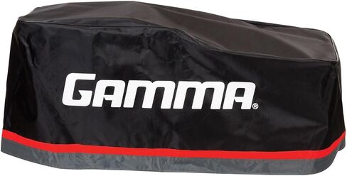غطاء واقي لآلة التوتير المستقيمة: غطاء Gamma Sports باللونين الأسود والأحمر لآلات مضرب التنس وكرة الريشة - يناسب 700Es و6004 و6002Es و6002 و5003 و5002 وProgression وX-Series in Kuwait
