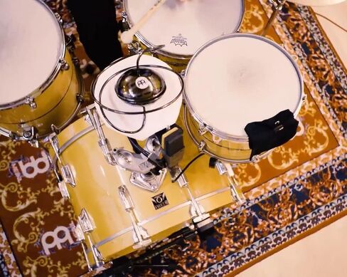 تأثيرات صوتية من Meinl Percussion Bill Saragosa Percussion مع مضرب معدني - غير مصنوع في الصين - لمسة نهائية من النيكل الأسود، ضمان لمدة عامين (Galaxy) in Saudi Arabia