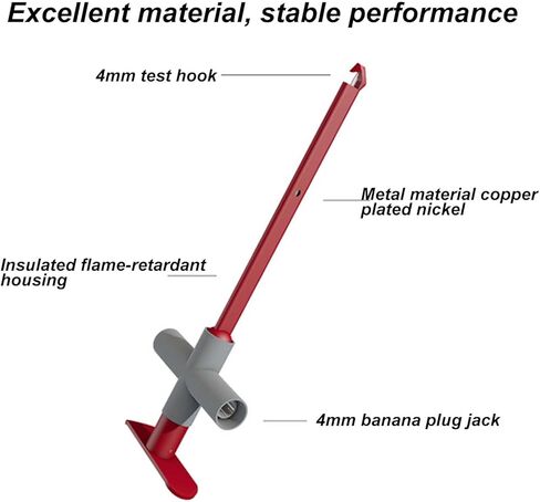 Puncture Probe Wire Piercing Test Clip,2 Automotive Repair Multimeter Test Tools in Kuwait